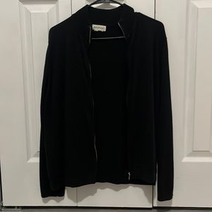 white stag black zip up jacket